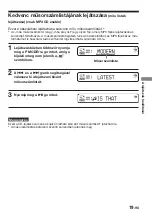 Preview for 49 page of Sony CD Walkman D-NE509 Operating Instructions Manual