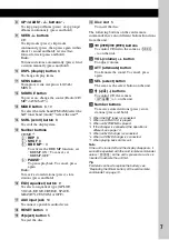 Preview for 7 page of Sony CDM8910 Operating Instructions Manual