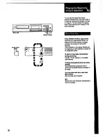 Preview for 16 page of Sony CDP-211 - Compact Disc Player Operating Instructions Manual