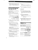 Preview for 10 page of Sony CDP-261 Operating Instructions Manual