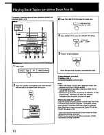 Preview for 10 page of Sony CDP-C221 Operating Instructions Manual