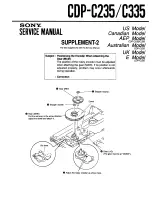 Preview for 21 page of Sony CDP-C235 Service Manual