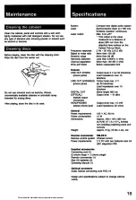 Preview for 19 page of Sony CDP-C515 Operating Instructions Manual