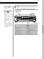 Preview for 7 page of Sony CDP-C591 Operating Instructions Manual