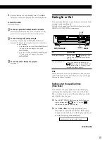 Preview for 15 page of Sony CDP-C591 Operating Instructions Manual