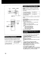 Preview for 10 page of Sony CDP-C725 Operating Instructions Manual