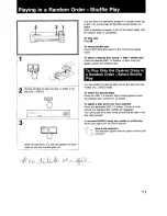 Preview for 11 page of Sony CDP-C725 Operating Instructions Manual