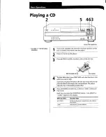 Preview for 6 page of Sony CDP-CA70ES - Compact Disc Player Operating Instructions Manual