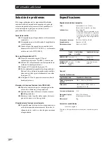 Preview for 54 page of Sony CDP-CE245 - Compact Disc Player Operating Instructions Manual