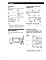 Preview for 8 page of Sony CDP-CX151 Operating Instructions Manual