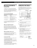 Preview for 15 page of Sony CDP-CX151 Operating Instructions Manual