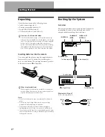 Preview for 4 page of Sony CDP-CX153 Operating Instructions Manual