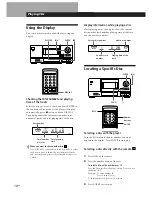 Preview for 10 page of Sony CDP-CX153 Operating Instructions Manual