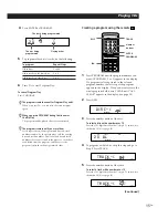 Preview for 15 page of Sony CDP-CX153 Operating Instructions Manual