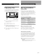 Preview for 17 page of Sony CDP-CX153 Operating Instructions Manual