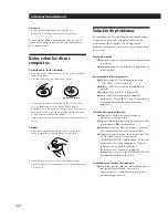 Preview for 68 page of Sony CDP-CX153 Operating Instructions Manual