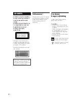 Preview for 71 page of Sony CDP-CX153 Operating Instructions Manual