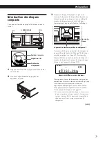 Preview for 39 page of Sony CDP-CX220 - 200 Disc Cd Changer Operating Instructions Manual