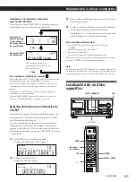 Preview for 77 page of Sony CDP-CX220 - 200 Disc Cd Changer Operating Instructions Manual