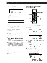 Preview for 82 page of Sony CDP-CX220 - 200 Disc Cd Changer Operating Instructions Manual