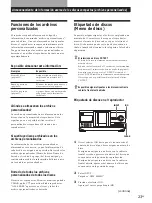 Preview for 87 page of Sony CDP-CX220 - 200 Disc Cd Changer Operating Instructions Manual