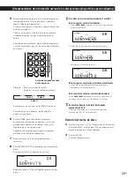 Preview for 89 page of Sony CDP-CX220 - 200 Disc Cd Changer Operating Instructions Manual