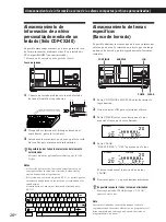 Preview for 90 page of Sony CDP-CX220 - 200 Disc Cd Changer Operating Instructions Manual