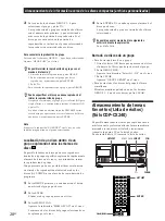 Preview for 92 page of Sony CDP-CX220 - 200 Disc Cd Changer Operating Instructions Manual