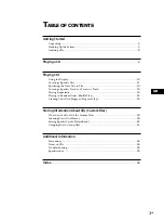 Preview for 3 page of Sony CDP-CX235 - Mega Changer Operating Instructions Manual