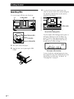 Preview for 6 page of Sony CDP-CX235 - Mega Changer Operating Instructions Manual