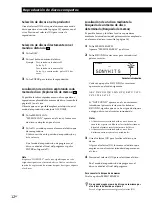 Preview for 64 page of Sony CDP-CX235 - Mega Changer Operating Instructions Manual