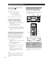 Preview for 76 page of Sony CDP-CX270 - 200 Disc Cd Changer Operating Instructions Manual