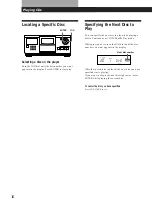 Preview for 10 page of Sony CDP-CX681 - 200 Disc Cd Changer Operating Instructions Manual