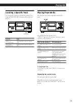 Preview for 11 page of Sony CDP-CX681 - 200 Disc Cd Changer Operating Instructions Manual