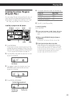 Preview for 13 page of Sony CDP-CX681 - 200 Disc Cd Changer Operating Instructions Manual