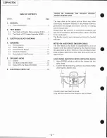 Preview for 2 page of Sony CDP-H3700 Service Manual