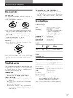 Preview for 13 page of Sony CDP-M205 Operating Instructions Manual