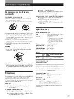 Preview for 25 page of Sony CDP-M205 Operating Instructions Manual