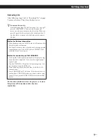 Preview for 9 page of Sony CDP-M400CS Operating Instructions  (CDPM400CS) Operating Instructions Manual