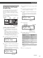 Preview for 17 page of Sony CDP-M400CS Operating Instructions  (CDPM400CS) Operating Instructions Manual