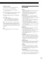 Preview for 33 page of Sony CDP-M400CS Operating Instructions  (CDPM400CS) Operating Instructions Manual