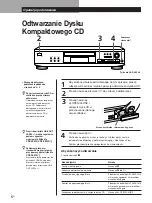 Preview for 24 page of Sony CDP-XE220 Operating Instructions Manual