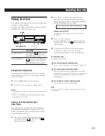 Preview for 13 page of Sony CDP-XE900E Operating Instructions Manual