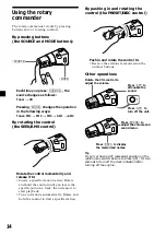 Preview for 14 page of Sony CDX-4000X - Fm/am Compact Disc Player Operating Instructions Manual