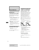 Preview for 22 page of Sony CDX-4160 - Cd Receiver Operating Instructions Manual