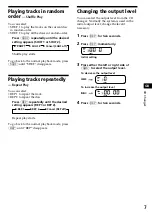 Preview for 7 page of Sony CDX-424RF - Compact Disc Changer System Operating Instructions Manual