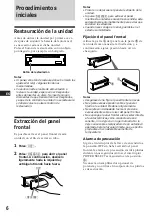 Preview for 24 page of Sony CDX-4480ESP - Am/fm Compact Disc Changer Operating Instructions Manual