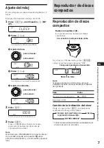 Preview for 25 page of Sony CDX-4480ESP - Am/fm Compact Disc Changer Operating Instructions Manual