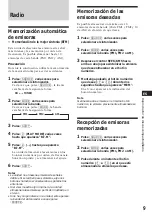 Preview for 27 page of Sony CDX-4480ESP - Am/fm Compact Disc Changer Operating Instructions Manual