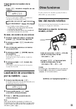 Preview for 29 page of Sony CDX-4480ESP - Am/fm Compact Disc Changer Operating Instructions Manual